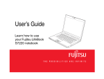 Fujitsu LifeBook S7220 User's Manual