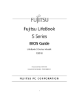 Fujitsu Lifebook S2010 User's Manual