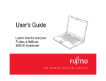 Fujitsu LifeBook E8420 User's Manual