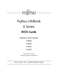 Fujitsu Lifebook E-6624 User's Manual