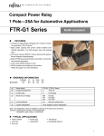Fujitsu FTR-G1 User's Manual