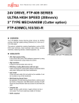 Fujitsu FTP-639MCL103/383-R User's Manual