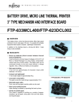 Fujitsu FTP-633MCL400 User's Manual