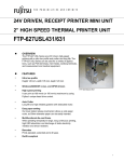 Fujitsu FTP-627USL631 User's Manual