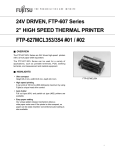 Fujitsu FTP-627MCL353 User's Manual