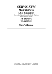 Fujitsu FS-1004MU User's Manual