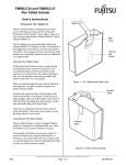 Fujitsu FMWCC34 User's Manual