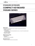 Fujitsu FKB1406 Series User's Manual