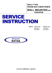 Fujitsu AOU09RL2 User's Manual