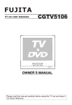 Fujita Cameras CGTV510651 User's Manual