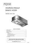 Fujioh BUF-03R User's Manual