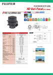 Fujifilm YV2.1X2.8SR4A-SA2 User's Manual