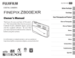 Fujifilm Z800 Owner's Manual