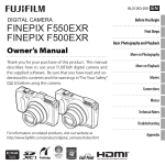 Fujifilm F500 Owner's Manual