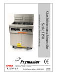 Frymaster Series H50 User's Manual