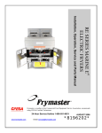 Frymaster RESERIESMARINE E4 User's Manual