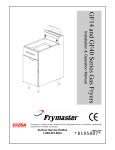 Frymaster GF40 User's Manual