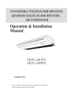 Frymaster HCFU-42CF03 User's Manual
