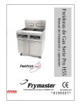 Frymaster FOOTPRINT H55 User's Manual