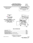 Frymaster BIPH/MPH14 User's Manual