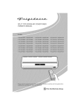 Frigidaire FSC09CH7M User's Manual