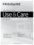 Frigidaire FPCO06D7MS Owner's Guide