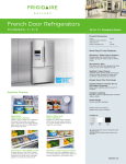Frigidaire FGUB2642LF Product Specifications Sheet