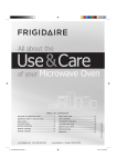 Frigidaire FGMV175QB Owner's Guide
