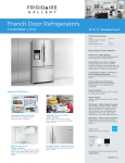 Frigidaire FGHB2866PF Product Specifications Sheet