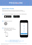 Frigidaire FFRC0833R1 Quick Start Guide