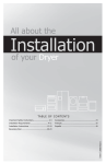 Frigidaire FFQG5100PW Installation Instructions