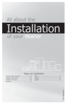 Frigidaire FFFS5115PA Installation Instructions