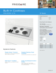 Frigidaire FFEC3205LS Product Specifications Sheet