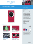 Frigidaire FAQG7072L User's Manual