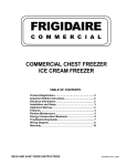 Frigidaire FCCS071FW User's Manual