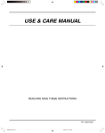 Frigidaire 220201d053 User's Manual