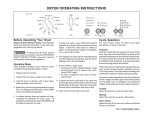 Frigidaire 134507800B User's Manual