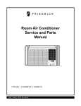 Friedrich CP06F10 User's Manual
