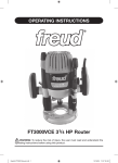 Freud Tools FT3000VCE User's Manual