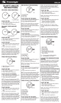 Freestyle Quartz Analog User's Manual