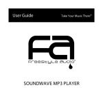 Freestyle Audio Soundwave User's Manual