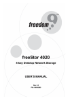 Freedom9 4020 User's Manual