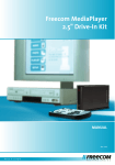 Freecom Technologies Multimedia Player User's Manual