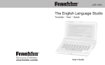 Franklin LDE-1900 User's Manual