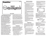 Franklin SSB-208 User's Manual