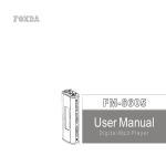 Foxda Tech FM-6605 User's Manual