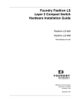 Foundry Networks LS 648 User's Manual