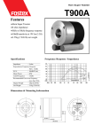 Fostex T900A User's Manual