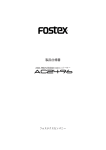 Fostex 24-bit User's Manual