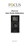 FOCUS Enhancements FS-5 2.0 User's Manual